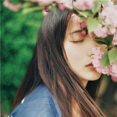 唯美绿色森系头像 8