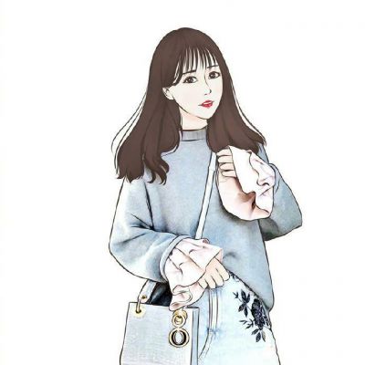 头像女ins原宿风卡通