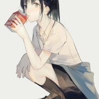 头像女2023最新款新年侧脸 3