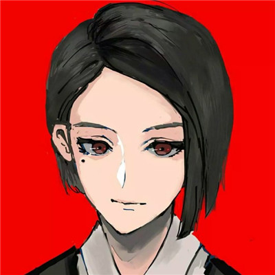 女生头像红色系动漫 7