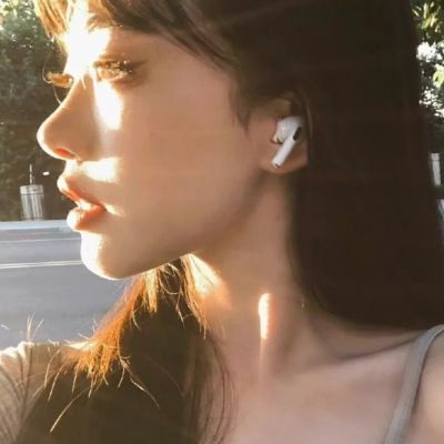 女头像ins高级质感夕阳 1