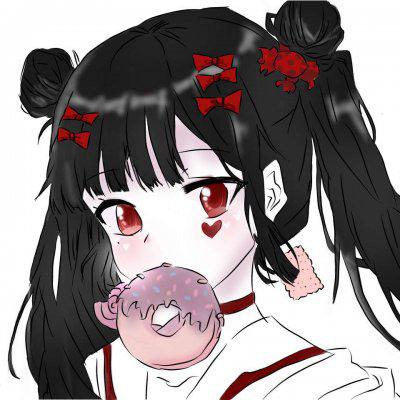新年头像女卡通红色2023 8