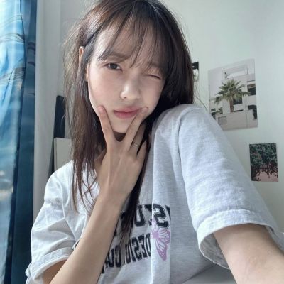 唯美绿色森系头像 5