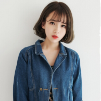 森系好看慵懒头像女短发 5