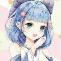 动漫女头像ins高级质感粉色