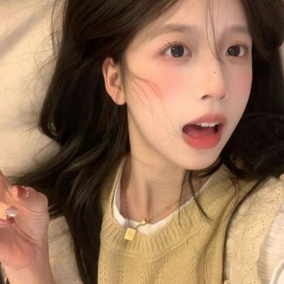 真人女生头像超仙挡脸