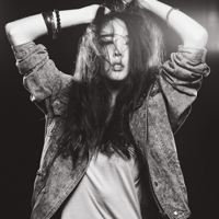 唯美头像图片女生背影黑白 7