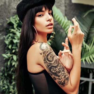 欧美女头像ins高级质感有纹身 6