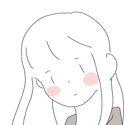 漫画头像简笔画初学 1