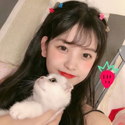 女生头像真人可爱遮脸 1