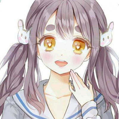 动漫高清可爱甜美女生头像 6