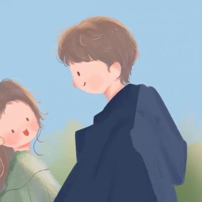 佩奇情侣头像 4