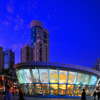 头像城市风景图
