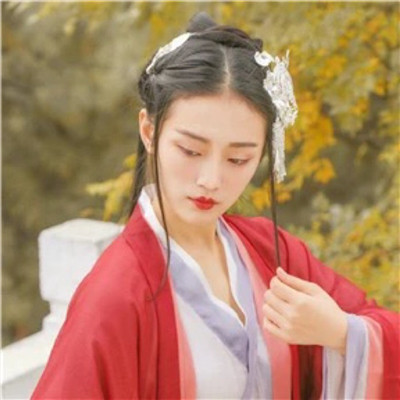 跨年专用红色头像真人版