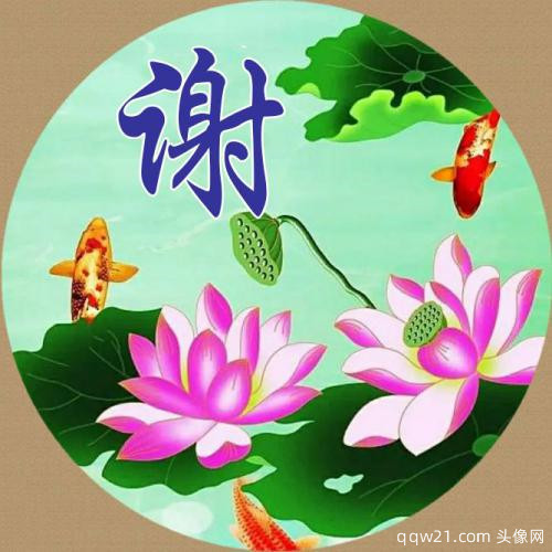 2023年微信姓氏头像图片 好运 7