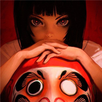 女生头像高冷戴帽子侧脸 2