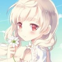 二次元头像线稿 4