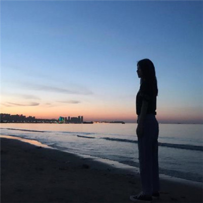 唯美头像图片侧颜