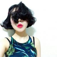 真人头像女霸气挡脸 6