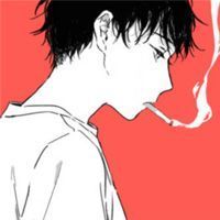 男生头像手机遮脸 7