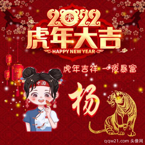 2023虎年王字微信头像姓氏 5