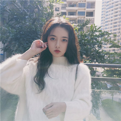 唯美头像女生唯美长发 5