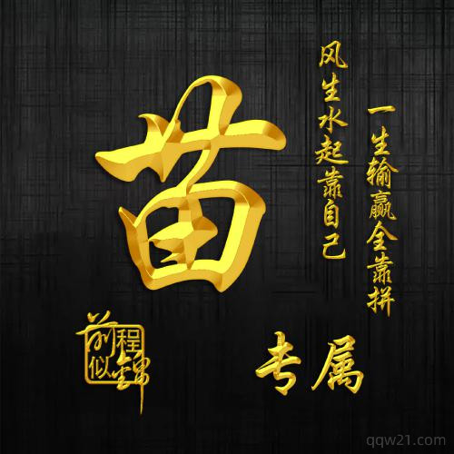 带姓氏的头像 5