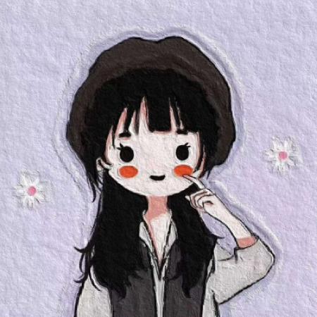 头像女生油画 3