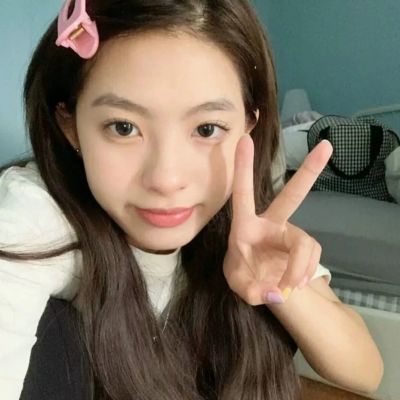 真人头像.小清新. 可爱 长发 3