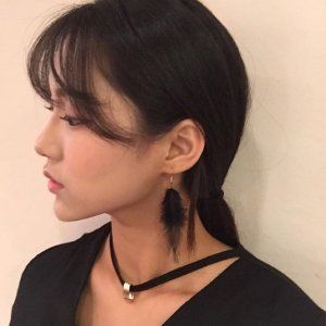 头像女ins原宿风扎两个丸子 6