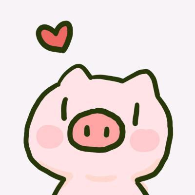 小猪头像卡通图片 3