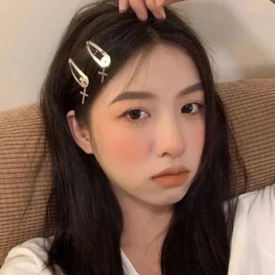 真人头像.小清新. 可爱 长发 2
