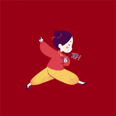 红色2023年头像图片 2
