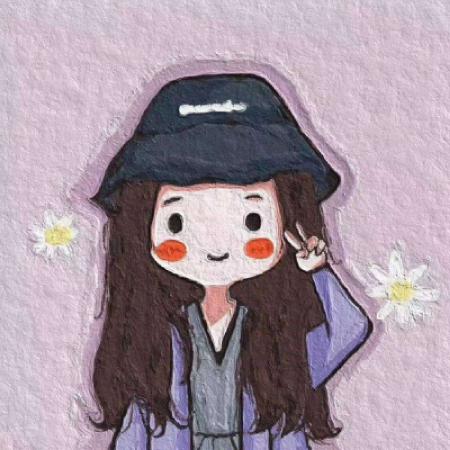 头像女生油画 7