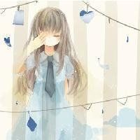 头像动漫伤感女 6