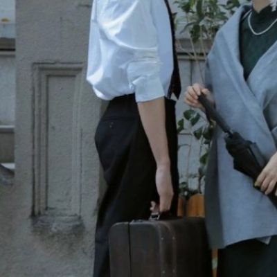 复古情头情侣头像