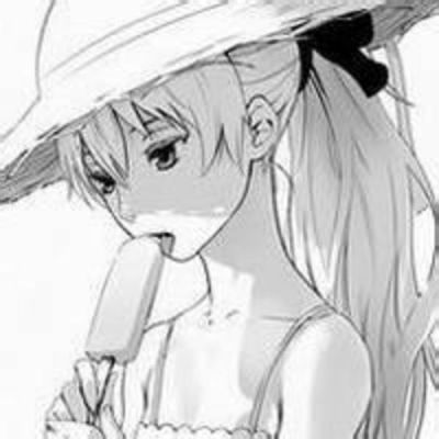 黑白头像女动漫 7