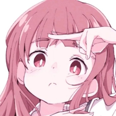 粉色少女头像 3