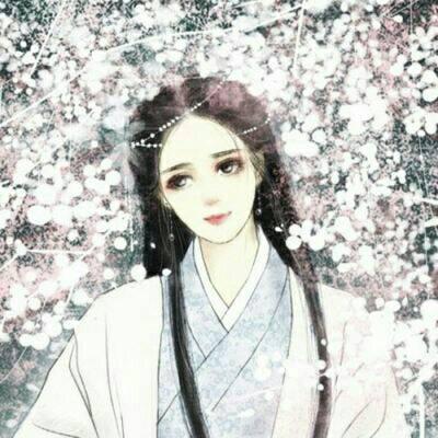 古风卡通头像女 8