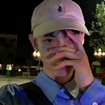 头像ins高级质感小众情头蓝白真人 3