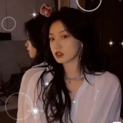 女生头像ins高级质感干净挡脸 5