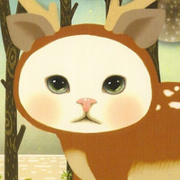 卡通小猫头像
