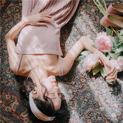 头像女生梦幻唯美粉色 5