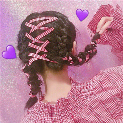 粉色萝莉头像 7