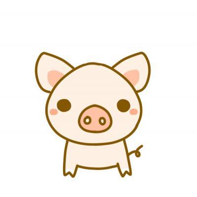 小猪头像可爱 3