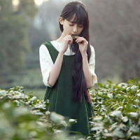 绿色女生头像 8