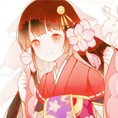 新年头像女卡通红色2023