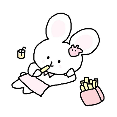 小兔子头像卡通图片
