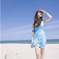 头像女蓝色系天空 2