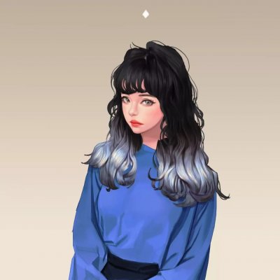 霸气手绘头像女王范 4